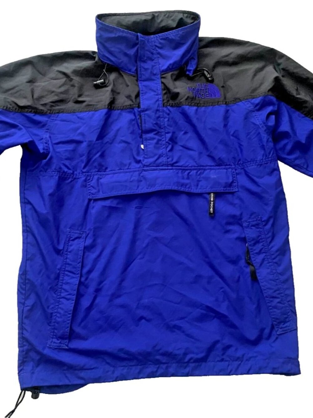 VTG 90s The North Face Hydrenaline 1/4 Zip Pullover Windbreaker Jacket
